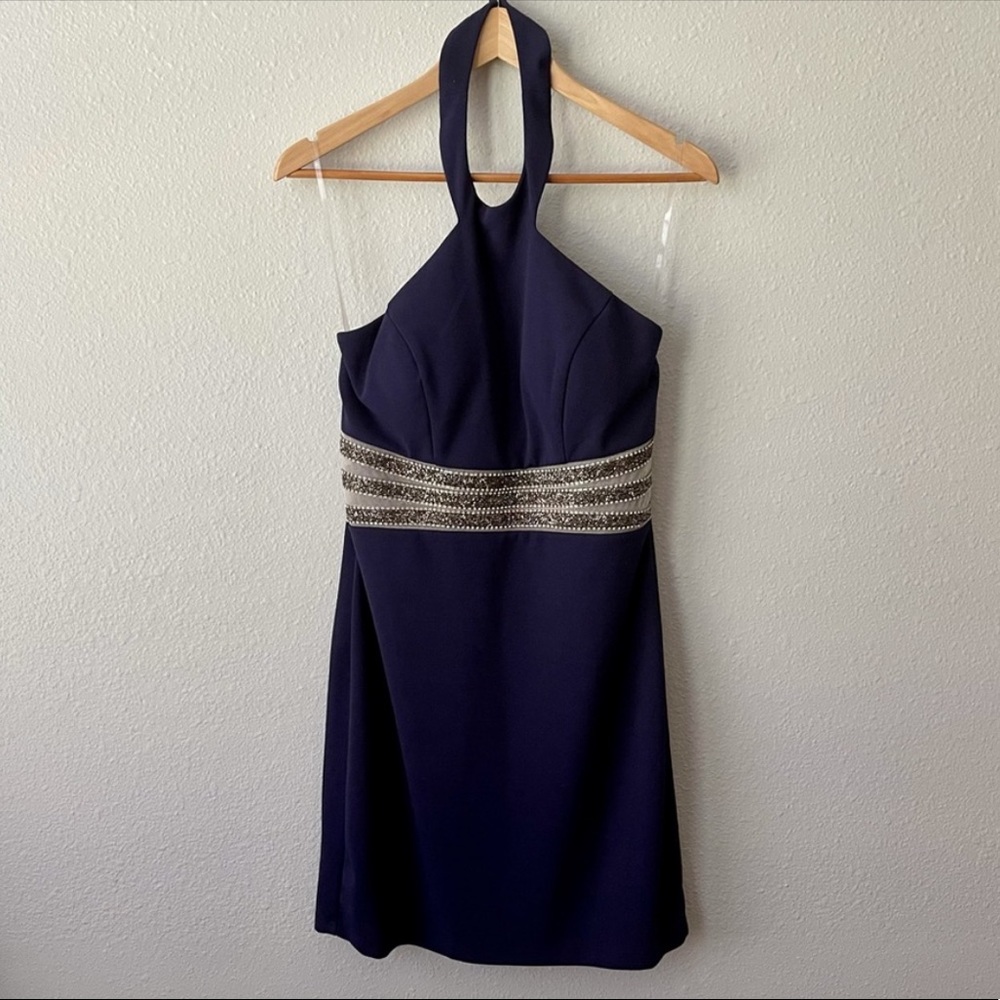 Cocktail -Speechless Navy cocktail dress women (Size 13)